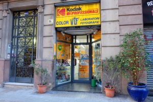 Revelado de fotos en Barcelona, Carrer Aragó, 195, Colorvif, tienda laboratorio fotográfico profesional
